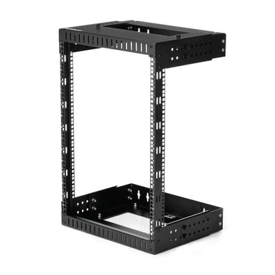 StarTech 15U 19 Zoll Wall Mount Network Rack, Adjustable Depth 12-20 Zoll 2 Post Open