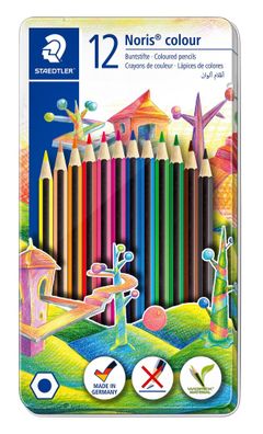 Staedtler Buntstift Noris col. 12ST 100% PEFC 4007817062647