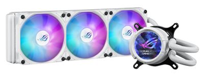 ASUS ROG STRIX LC III 360 ARGB LCD - White Edition - Prozessor-Flüssigkeitskühlsystem