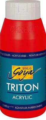 SOLO GOYA Triton Acrylic Weinrot 750 ml