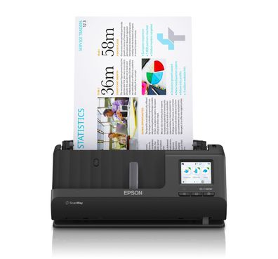 Epson ES-C380W - Einzelblatt-Scanner - Duplex - A4/Legal - 600 dpi x 600 dpi - ... ->