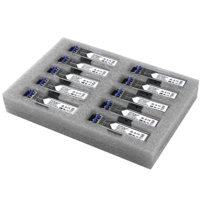 StarTech Cisco compatible GLC-LH-SMD Gigabit SM 10km SFP w/DOM - 10 P