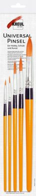 KREUL Universalpinsel Synthetics rund 5er Set