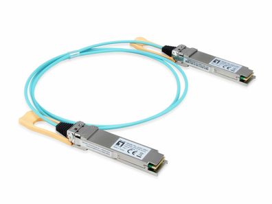 LevelOne Kabel AOC-0503 100GBPS QSFP28 Active Optical 3m