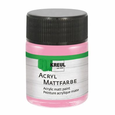 KREUL Acryl Mattfarbe Himbeere 50 ml