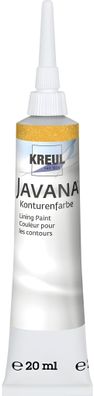 KREUL Javana Konturenfarbe Perlglanz-Effekt Gold 20 ml Tube