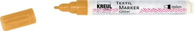KREUL Textil Marker Glitter medium Gold