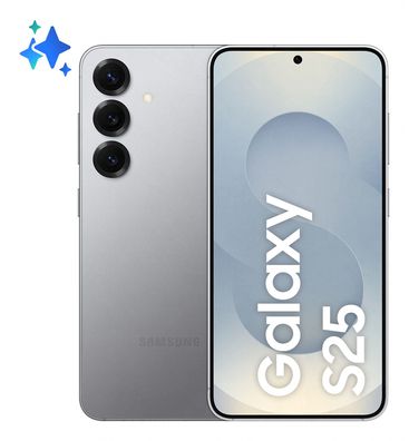 Samsung Galaxy S25 5G 15,64cm 6,2Zoll 12GB 128GB Silver Shadow