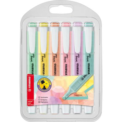 Stabilo swing cool Pastel 6er Etui