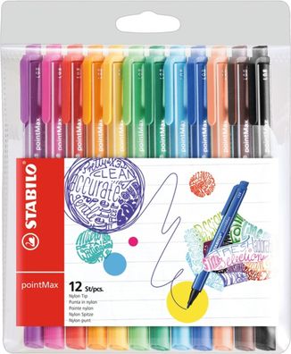 Stabilo pointMax 12er Etui 4006381503679