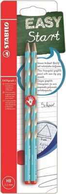 Stabilo EASYgraph S R HB blau 2er Blister