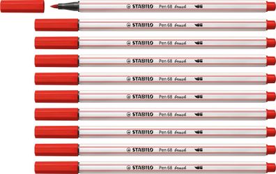 Stabilo Pen 68 brush karmin 4006381545587