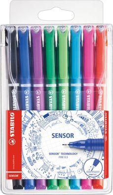 Stabilo SENSOR F 8er Etui 4006381491945