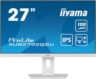 iiyama Monitor XUB2792QSU-W6 XUB2792QSUW6 (XUB2792QSU-W6)
