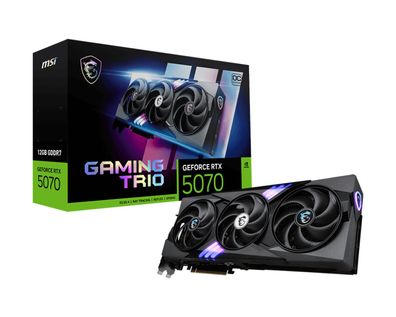 MSI GeForce RTX 5070 12G GAMING TRIO OC Graphics Card