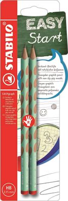 Stabilo EASYgraph Pastel R HB 2er Blister pastellgrün