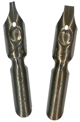 Standardgraph Bandzugfeder Set mit Federhalter 10x Federn sortiert, 2 Reservoires