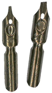 Standardgraph Bandzugfeder Set mit Federhalter 10x Federn, 2 Reservoires, links