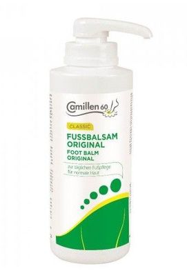 Camillen 60 - Fussbalsam Original 500ml - mit Spender - mit Azulen