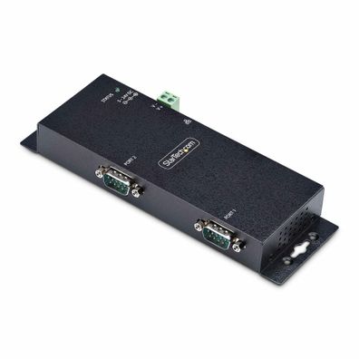 StarTech 2P Serial to Ethernet Adapter, IP LAN to RS232 DB9 Converter