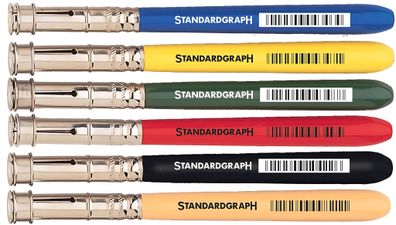 Standardgraph Sfitftverlängerer UNI-design farbig sortiert, 11 cm, 12 Stück