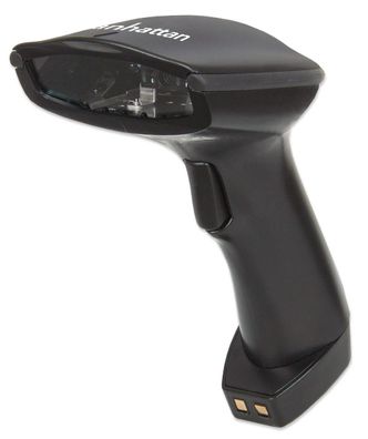 Manhattan Wireless Linear Handheld CCD Barcode Scanner, Bluetooth, 500mm Scan D... ->