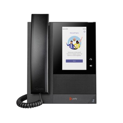 HP Poly CCX 400 - Für Microsoft Teams - VoIP-Telefon mit Rufnummernanzeige/Anklopff