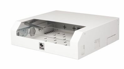 Equip Slim Flex 19 Schrank, 5HE, RAL7035 Grau, Wandmontiertes Regal, 2U/3U, 30 kg, Sp