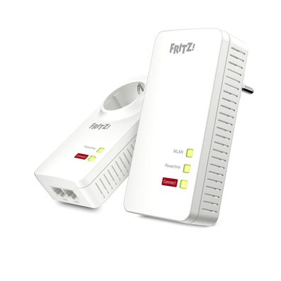 AVM FRITZ!Powerline 1260E - WLAN Set - Bridge - GigE, HomePlug AV (HPAV)