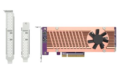QNAP QM2-2P-384A - Speicher-Controller - PCIe 3.0