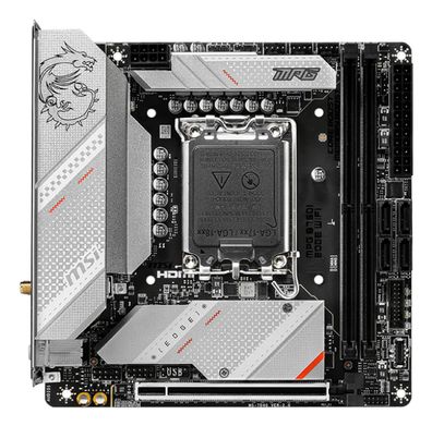 MSI MPG B760I EDGE WIFI LGA1700 mITX MB 4xDDR5 4xSATA 2xM.2
