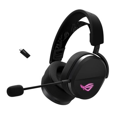 ASUS ROG Pelta - Headset - ohrumschließend - Bluetooth / 2,4 GHz Funkfrequenz