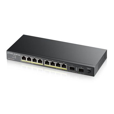 ZyXEL GS1100-10HP - Switch - unmanaged - 8 x 10/100/1000 (PoE+)
