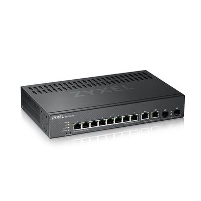 ZyXEL GS2220-10 - Switch - managed - 8 x 10/100/1000 + 2 x Kombi-Gigabit-SFP