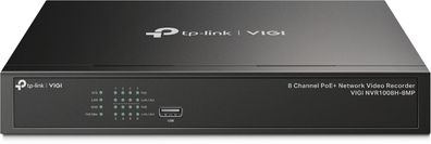 TP-LINK VIGI NVR1008H-8MP V1 - NVR - 8 Kanäle