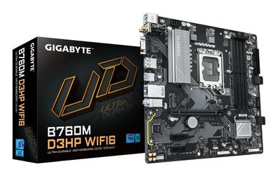 Gigabyte B760M D3HP WIFI6 - Motherboard - micro ATX - LGA1700-Sockel - B760 Chi... ->
