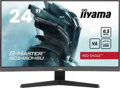 IIYAMA TFT GC2480HSU 59.8cm VA 23.6/1920x1080/HDMI/DP/2xUSB Hub