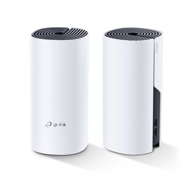 TP-LINK AC1200 + AV1000 Whole Home Hybrid Mesh Wi-Fi System, 2er Pack, Weiß, In... ->