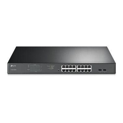 TP-LINK JetStream TL-SG1218MPE - Switch - Smart - 16 x 10/100/1000 (PoE+)