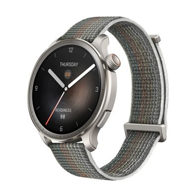 Amazfit Balance - Aluminiumlegierung - intelligente Uhr mit Riemen - Nylon - Ha... ->