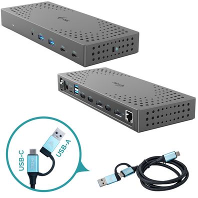 i-tec Dockingstation - USB-C / USB4 / USB 3.0 Thunderbolt 3 / Thunderbolt 4