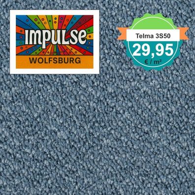 Vorwerk Telma 3S50 Teppichboden Schlinge 4 m breit - m² nur € 29,95