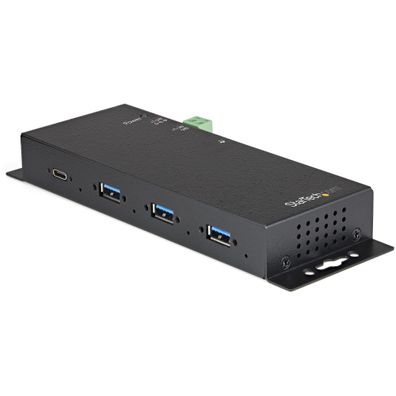 StarTech 4 Port USB-C Hub 10 Gbit/s - Metall Industrie USB Typ-C Hub mit 3xUSB-A & 1x