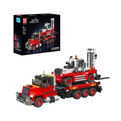 Mould King 24079 Gabelstapler Transportfahrzeuge 2in1 Klemmbausteine 906pcs