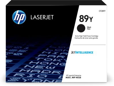 HP 89Y - Mit hoher Kapazität - Schwarz - original - LaserJet - Tonerpatrone (CF289Y