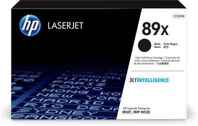 HP 89X - Mit hoher Kapazität - Schwarz - original - LaserJet - Tonerpatrone (CF289X