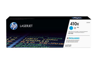 HP 410X - Hohe Ergiebigkeit - Cyan - original - LaserJet - Tonerpatrone (CF411X)