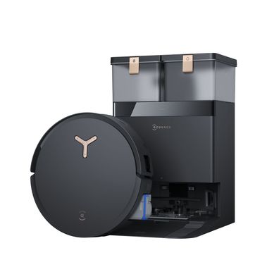 Ecovacs Deebot X8 Pro Omni, Staubbeutel, Schwarz, Rund, 0,22 l, 65 dB, 0,11 l