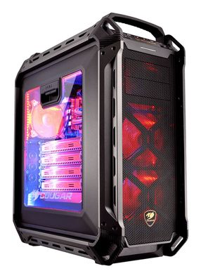 Compucase COUGAR Gaming Panzer MAX, Full Tower, PC, Schwarz, ATX, CEB, EATX, Gaming,