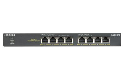 Netgear GS308PP SWITCH 8 x 10/100/1000 (PoE+)